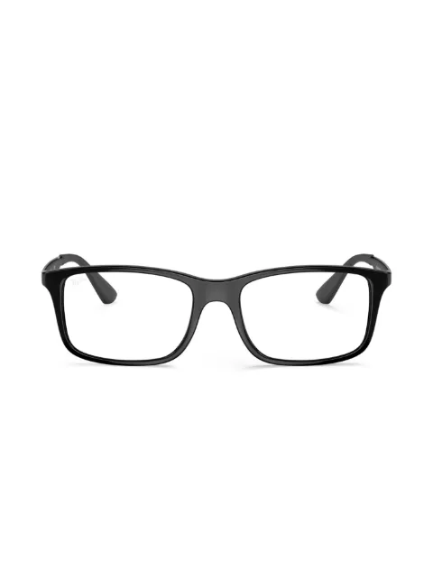 Ray-Ban rectangle-frame glasses
