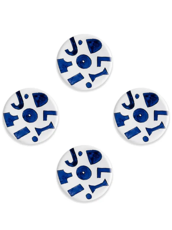 Alessi x Naoto Fukasawa Itsumo Side Plates (set Of four) | White
