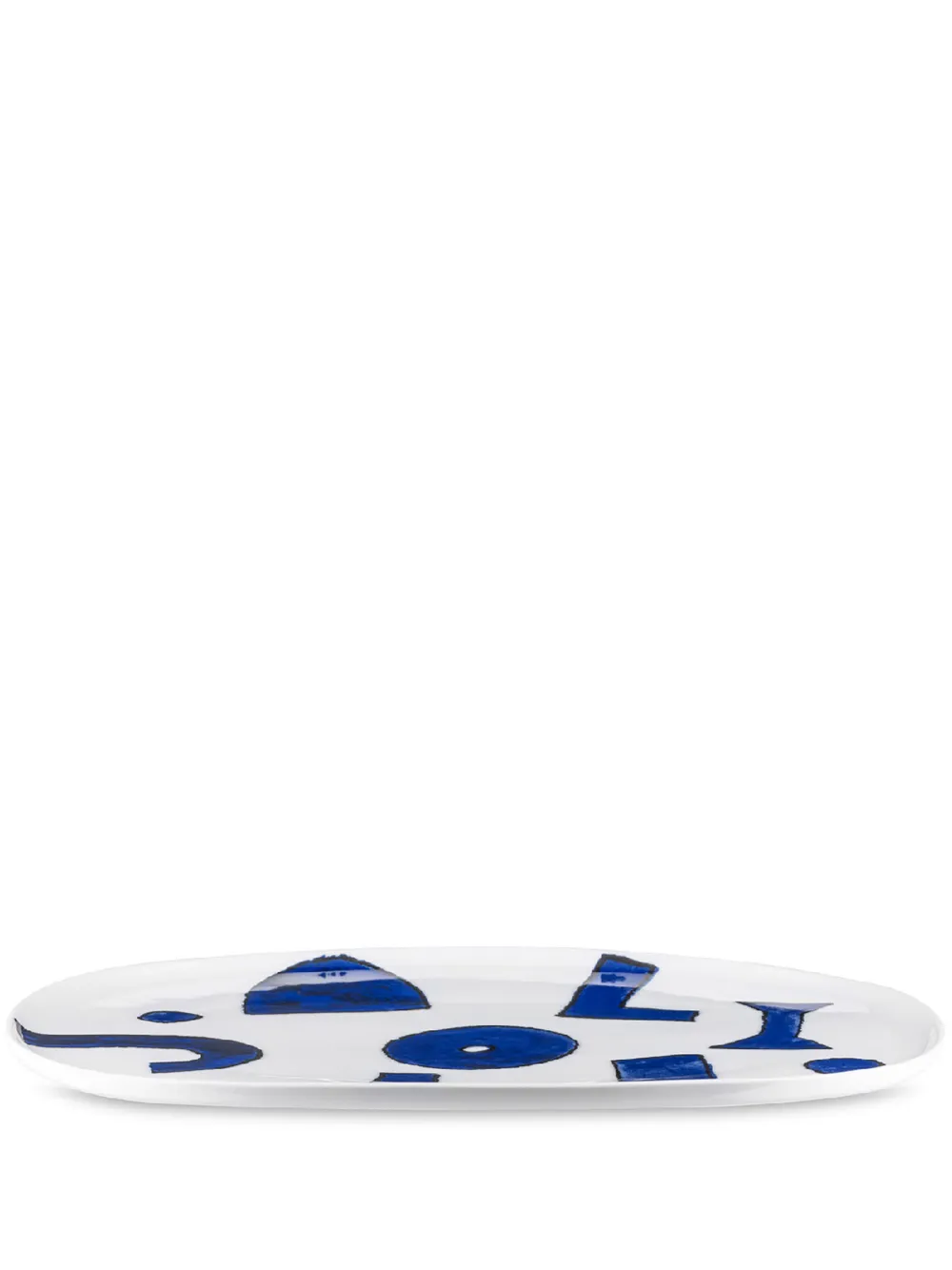 Alessi X Naoto Fukasawa Itsumo Serving Plate (36cm X 25cm) In White