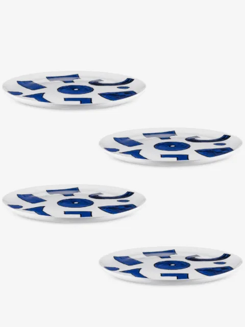 Alessi x Naoto Fukasawa Itsumo dinner plates (set of four)