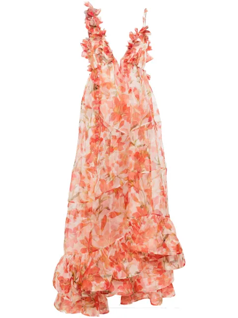 ZIMMERMANN robe longue Tranquility Floral