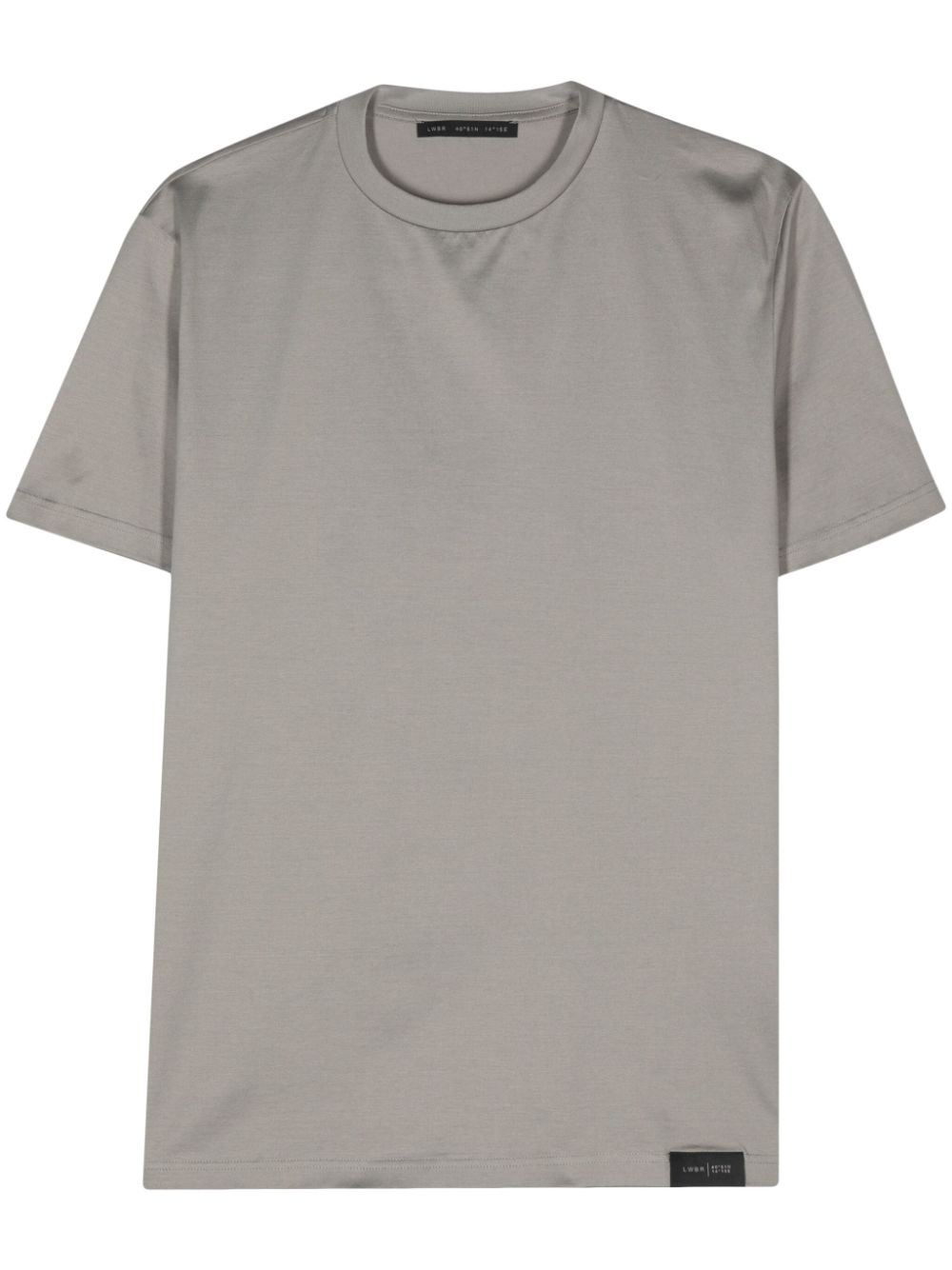 Low Brand Cotton Jersey T-shirt In Gray