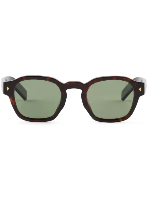 Prada Eyewear lentes de sol con armazón cuadrada y placa del logo