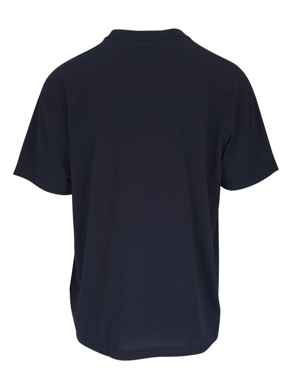 Brioni Katoenen T-shirt met logo - Blauw