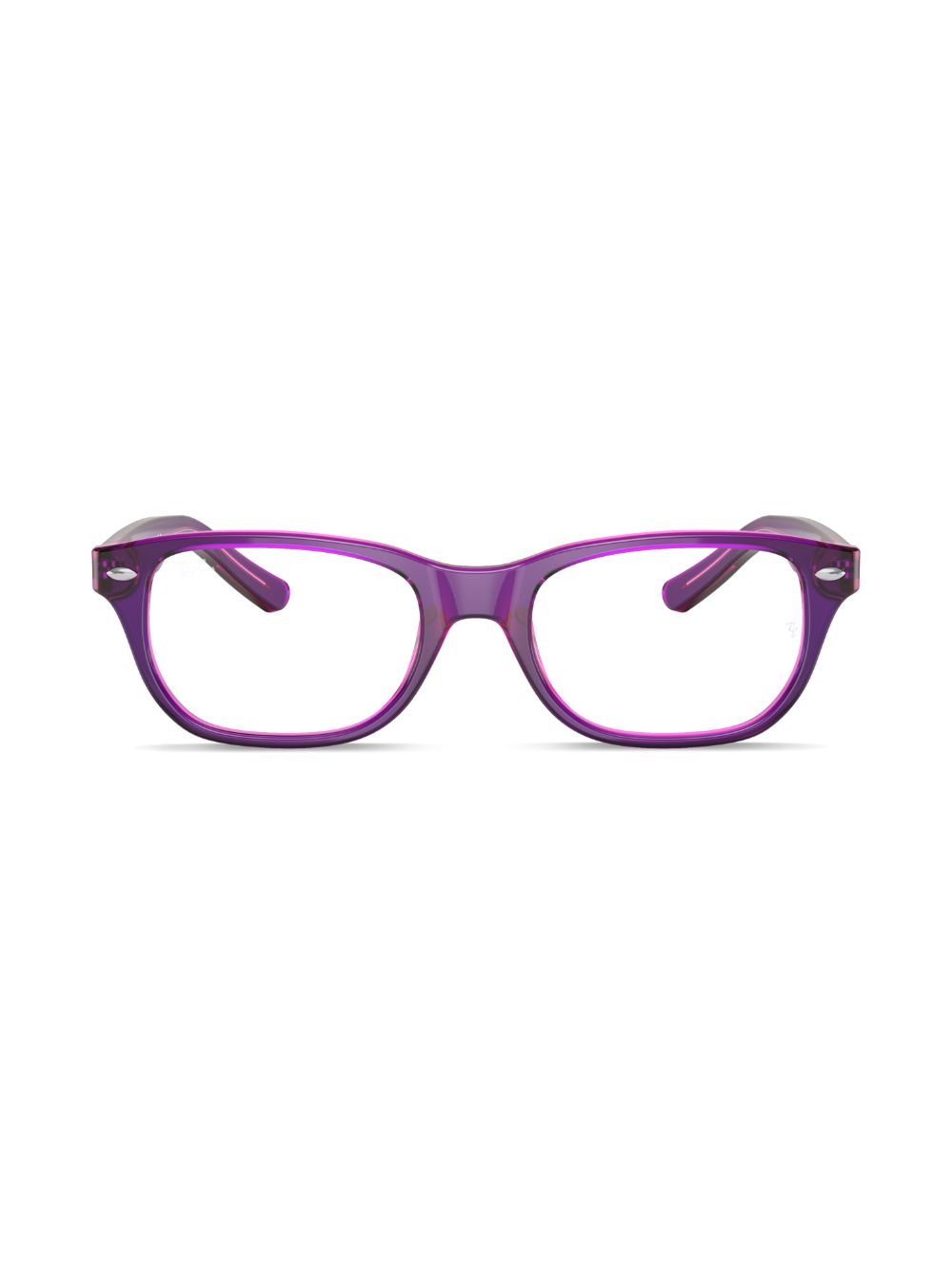 Ray-Ban rectangle-frame glasses - Purple