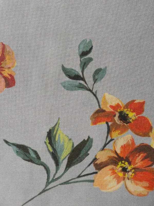 Prada リバーシブル フローラル バケットハット | グレー