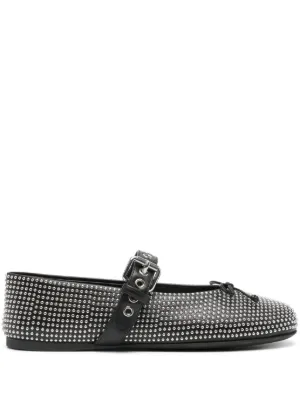Miu Miu Ballet Flats | Ballerina Pumps | FARFETCH US