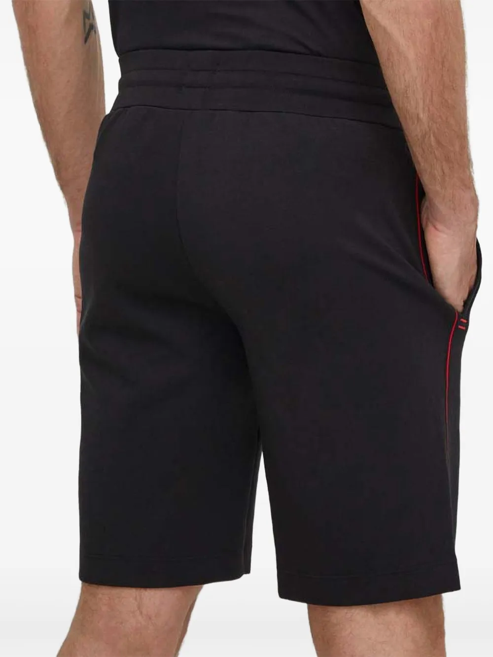 HUGO drawstring logo track shorts | Track & Running Shorts | Image 2