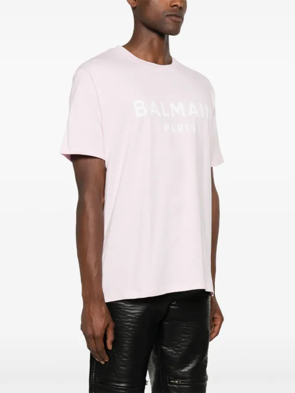 Balmain ロゴ Tシャツ | ピンク | FARFETCH JP