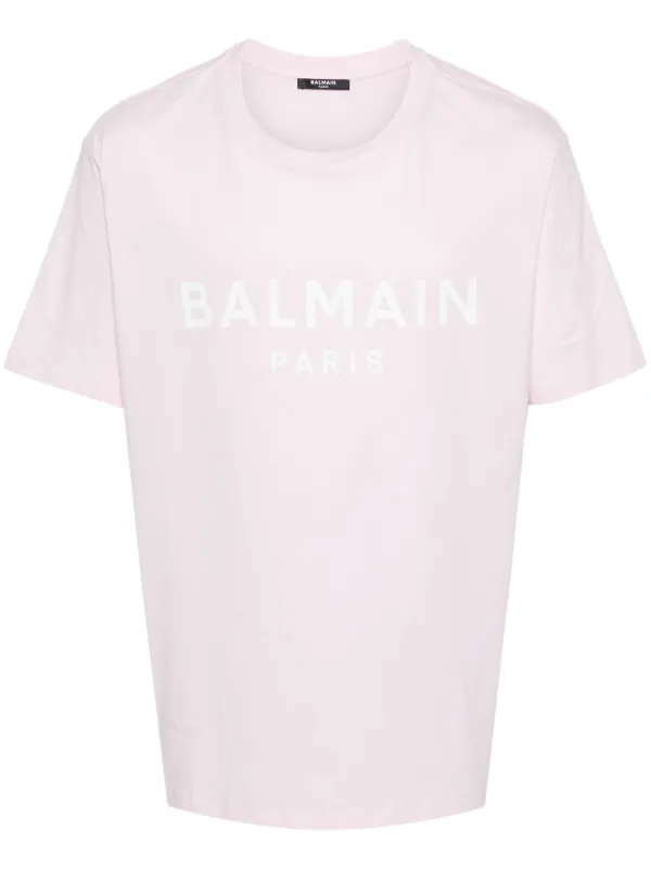 Balmain ロゴ Tシャツ | ピンク | FARFETCH JP