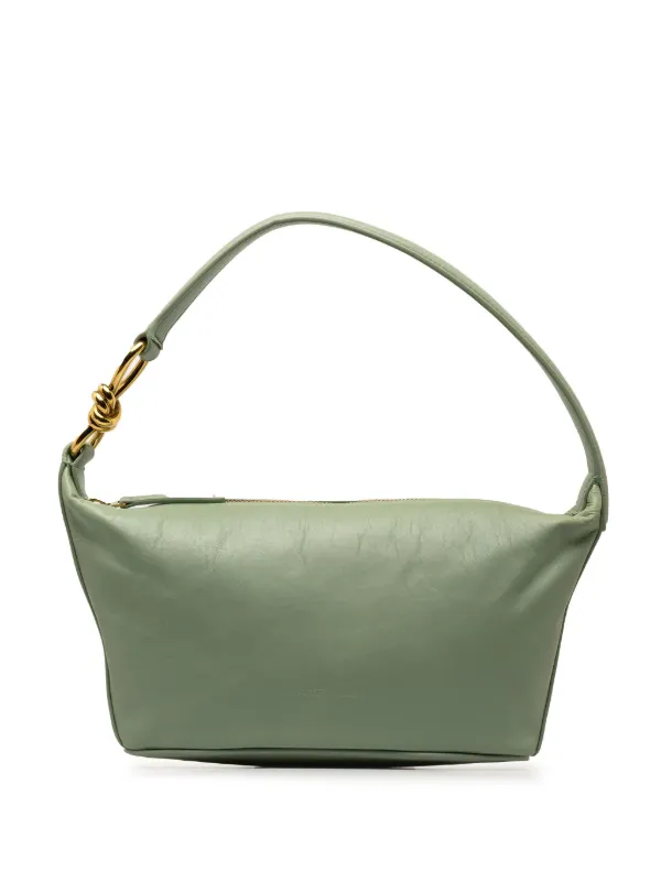 Bottega Veneta Pre-Owned 2019-2024 Small Knot Shoulder Bag | Green 