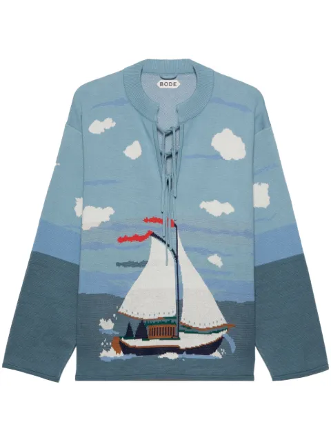 BODE suéter Pinafore