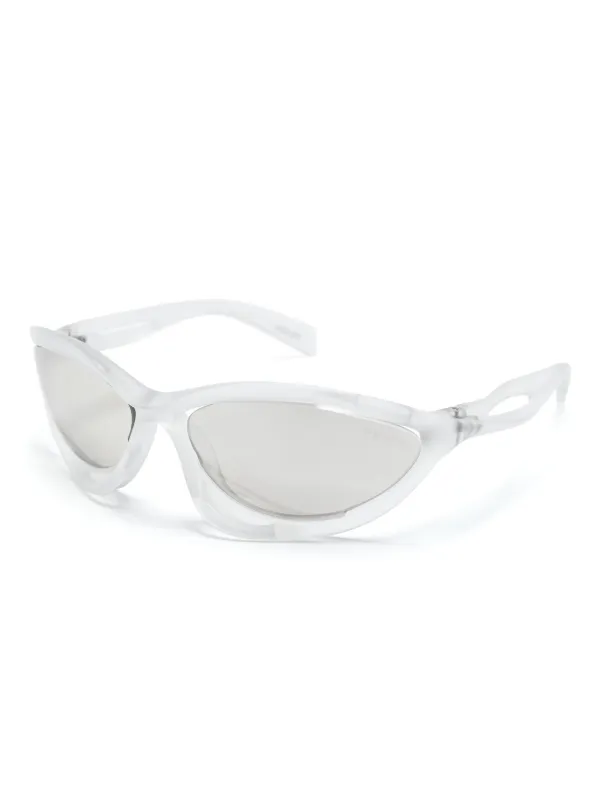 Prada Eyewear Occhiali Da Sole Bianco FARFETCH IT