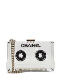 CHANEL Pre-Owned 2004 Cassette Tape clutch bag - White