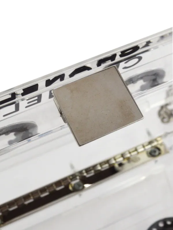 CHANEL Pre-Owned 2004 カセット テープ クラッチバッグ | ホワイト