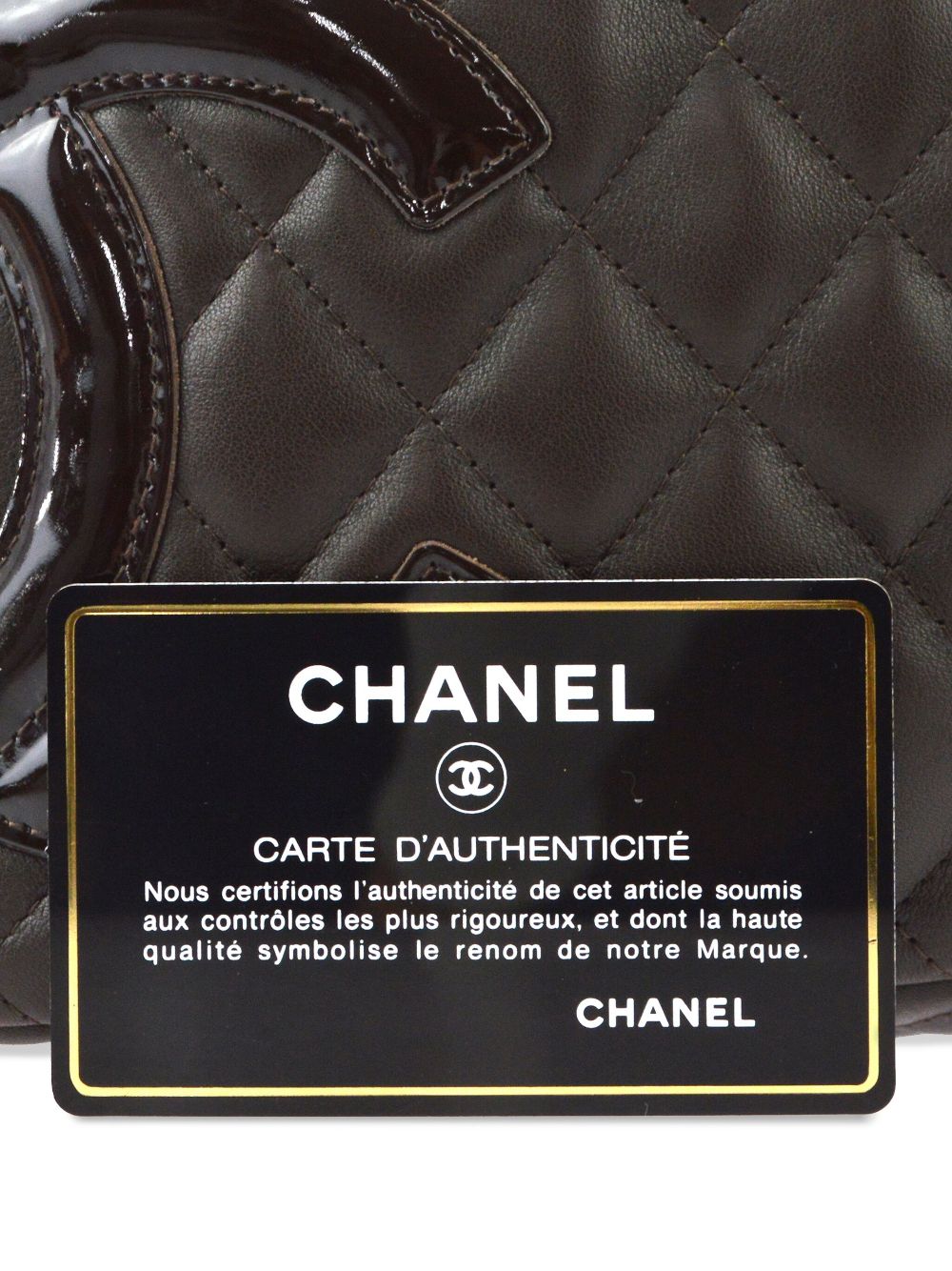 CHANEL 2006 Cambon line tote bag Women