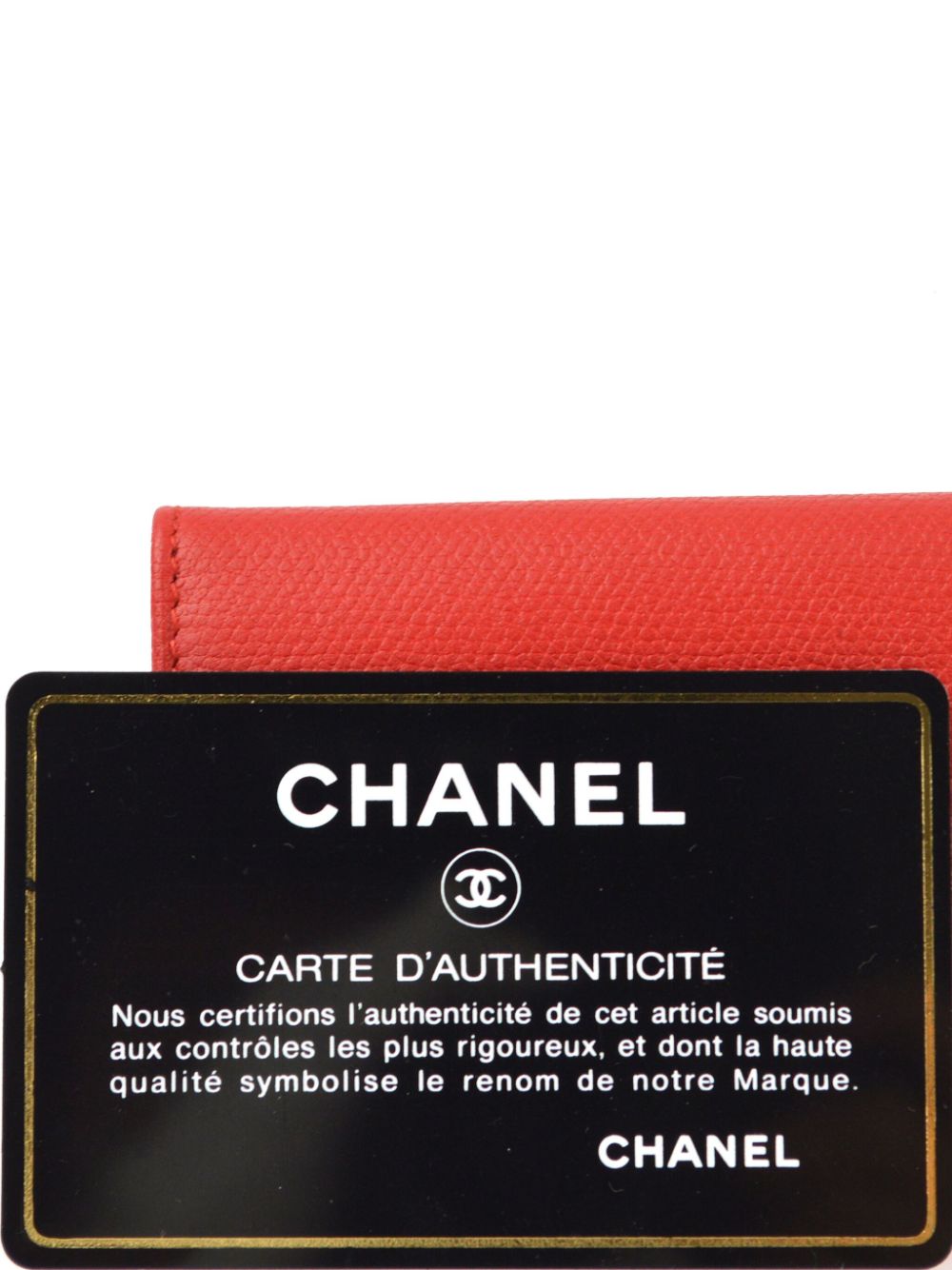 CHANEL 2005 CC leather key case Women