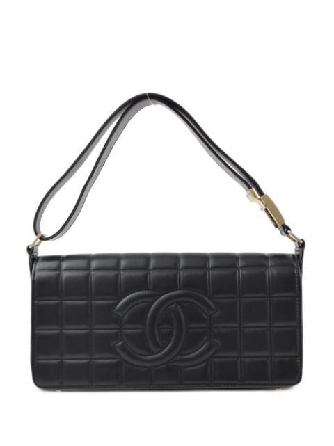 Affordable HOT SALE CHANEL 2003 Choco Bar shoulder bag Women