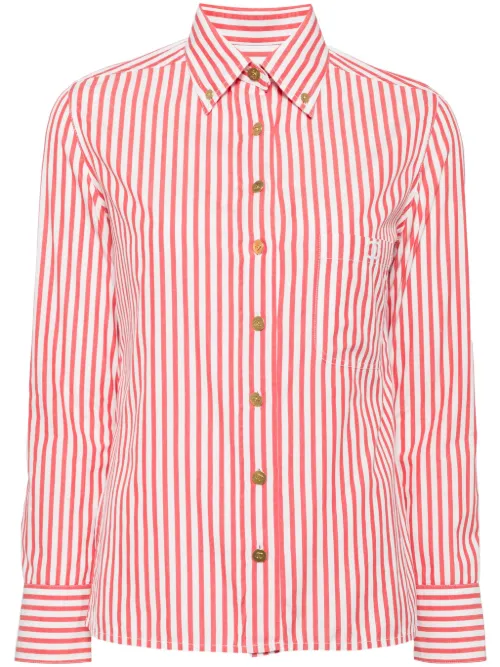 Chemise en coton à rayures (années 1990-2000) - CHANEL Pre-Owned - Modalova