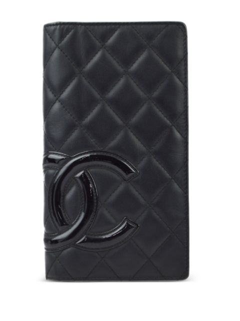 HOT SALE CHANEL 2008 Cambon Ligne long wallet Women