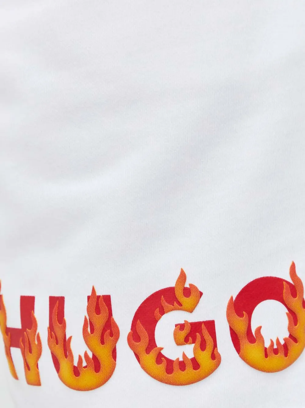 HUGO Trainingsshorts met trekkoord Wit