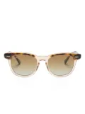 RAY-BAN JUNIOR RB9098S tortoiseshell square-frame sunglasses - Brown