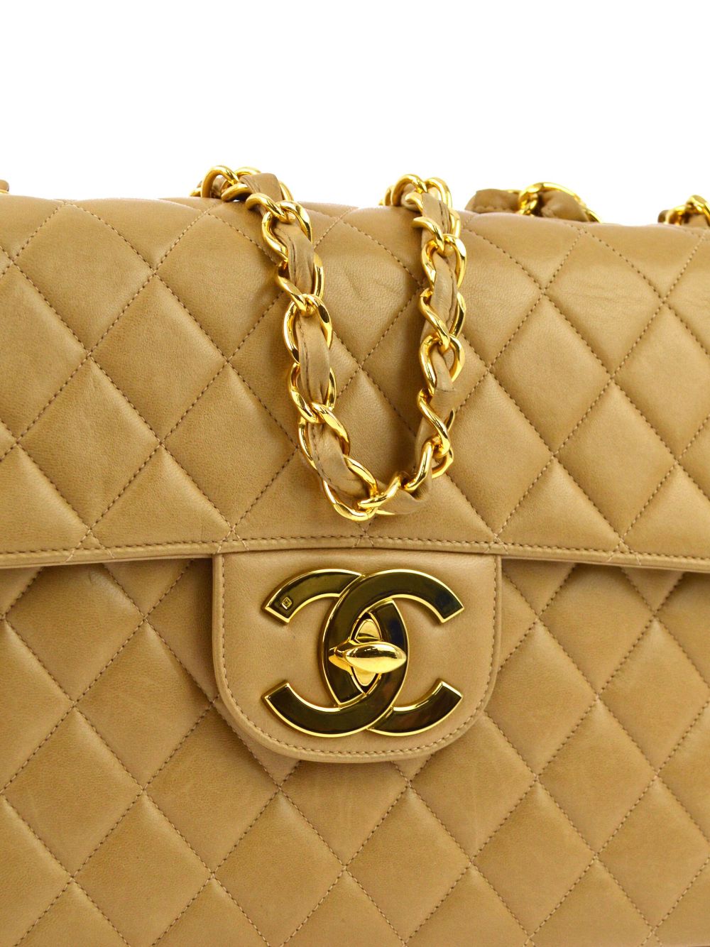 Cheap HOT SALE CHANEL 1995 jumbo Classic Flap shoulder bag Women