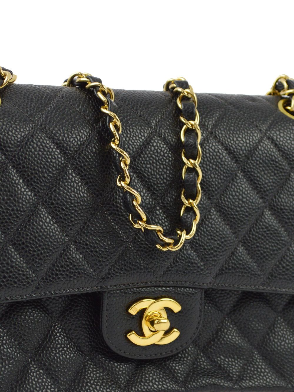 Affordable HOT SALE CHANEL 2000 medium Double Flap shoulder bag Women