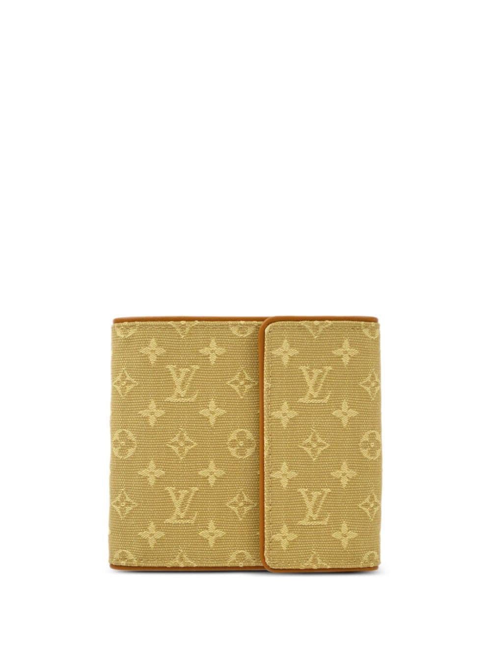 Louis Vuitton Pre-Owned 2003 monogram-jacquard canvas wallet - Toni neutri