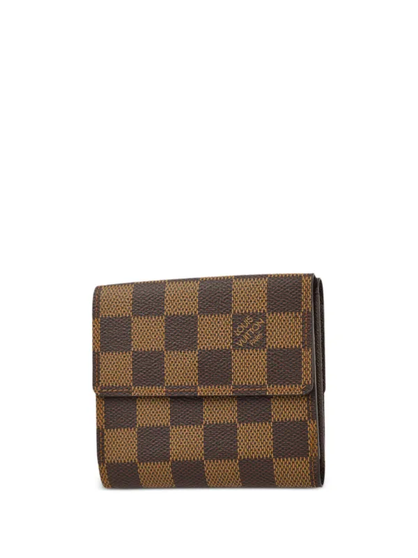Louis Vuitton Pre-Owned 2003 エリーゼ 三つ折り財布 | ブラウン  