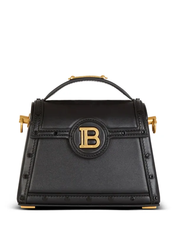 【BALMAIN】B-Buzz Dynasty スモールレザーショルダーバッグ B-Buzz Dynasty Small leather bag - Women | BALMAIN