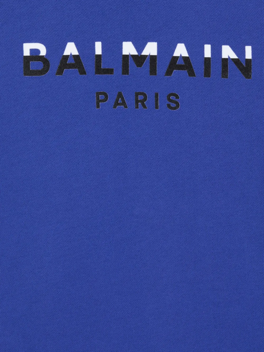 BALMAIN LOGO-PRINT SWEATSHIRT