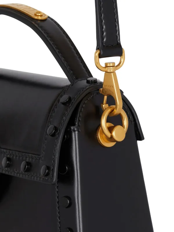 Balmain B-Buzz Dynasty レザーバッグ | ブラック | FARFETCH JP