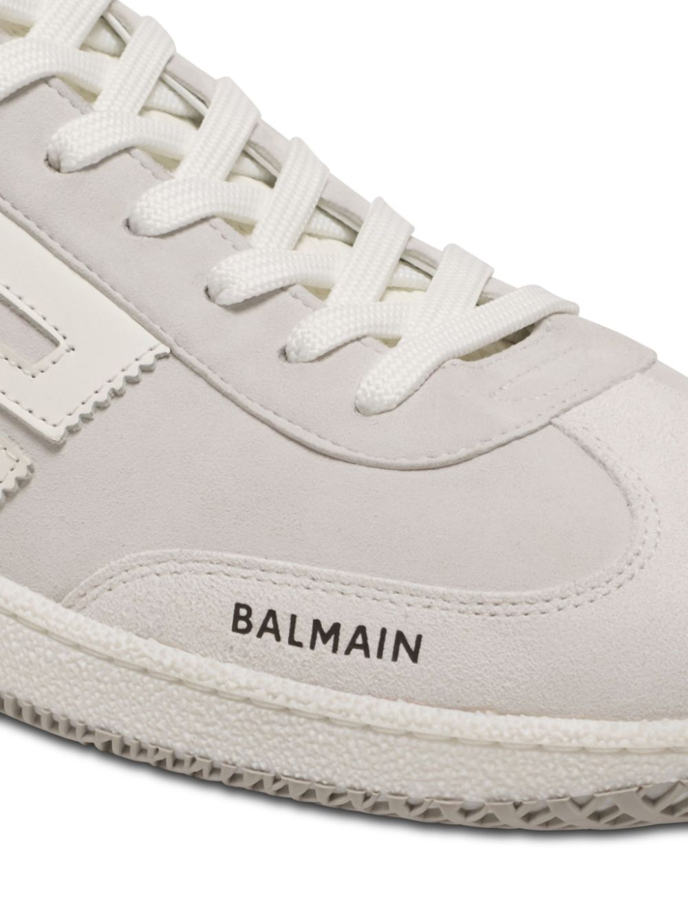 Balmain Balmain Swan logo-print trainers Men