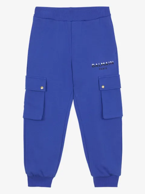 Balmain Kids pants con logo estampado