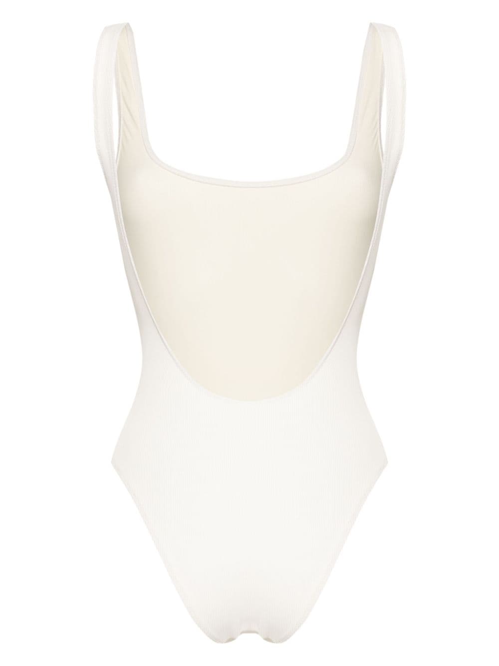 LIDO Due ribbed swimsuit - Wit