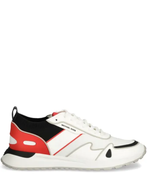 Michael Kors tenis deportivos con múltiples texturas
