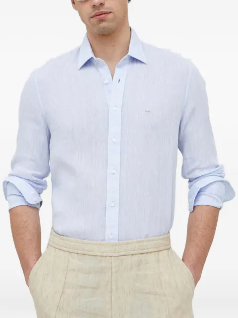Michael Kors linen logo shirt