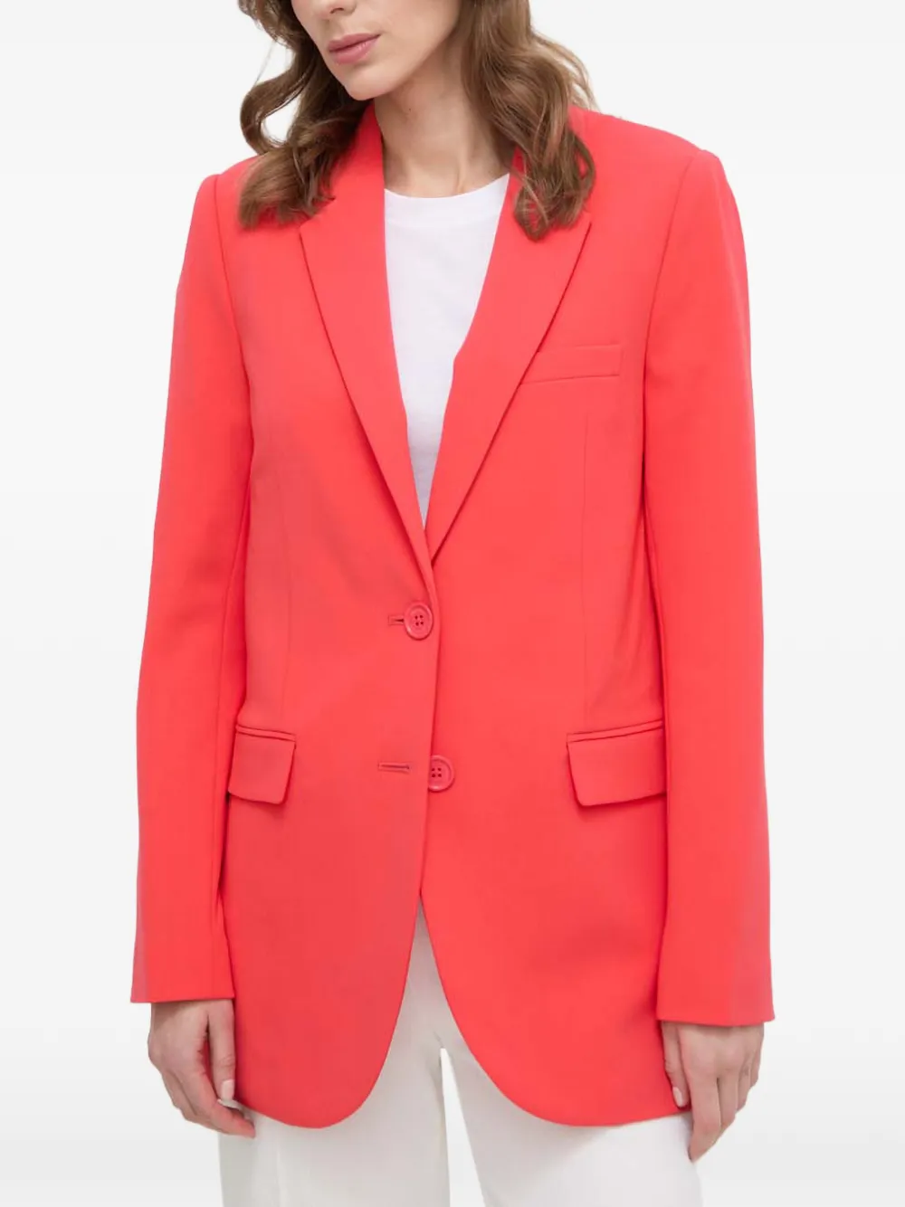 Michael Michael Kors notched-lapel single-breasted blazer - Pink