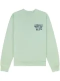 Sporty & Rich USA Health Club crew-neck sweatshirt - Green