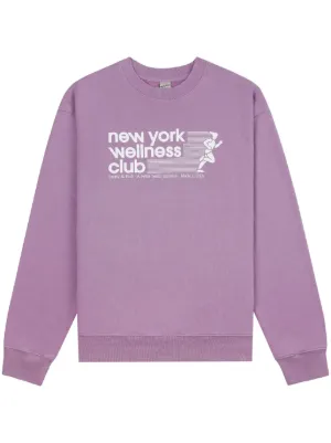 スウェット・トレーナー Sporty & Rich Wellness Logo Print Man to Man Purple CR831FC MUSINSA | SPORTY&RICH Wellness Logo Print Sweatshirt