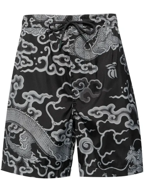 Short de bain à imprimé Cloud Dragon - Maharishi - Modalova