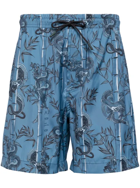 Maharishi Dragon Bamboo swim shorts