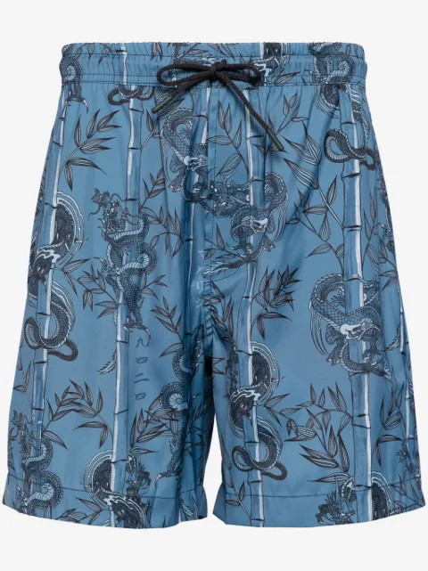 Maharishi Dragon Bamboo swim shorts