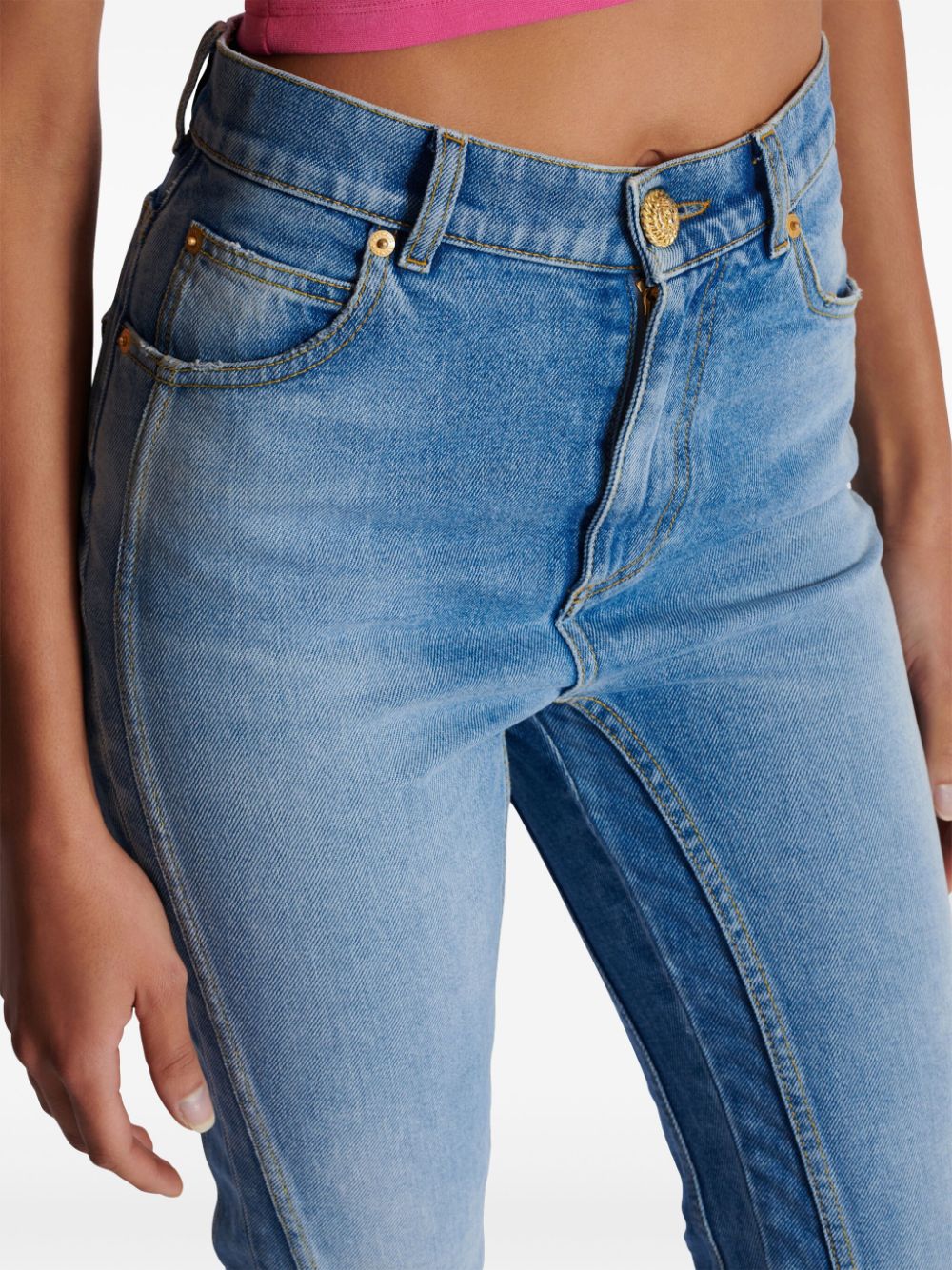 Balmain high-rise slim-cut jeans Women