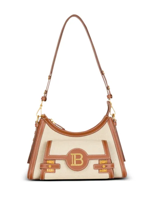 Sac porté épaule B-Buzz en toile - Balmain - Modalova