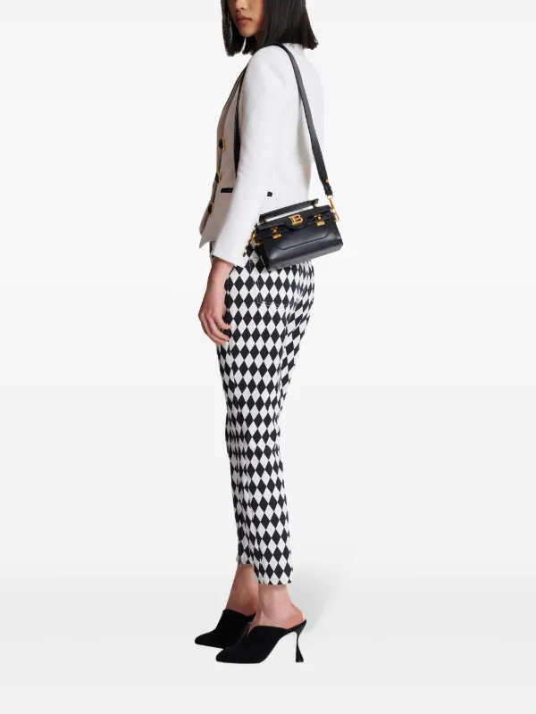 Balmain B-Buzz 19 Shoulder Bag | Black | FARFETCH