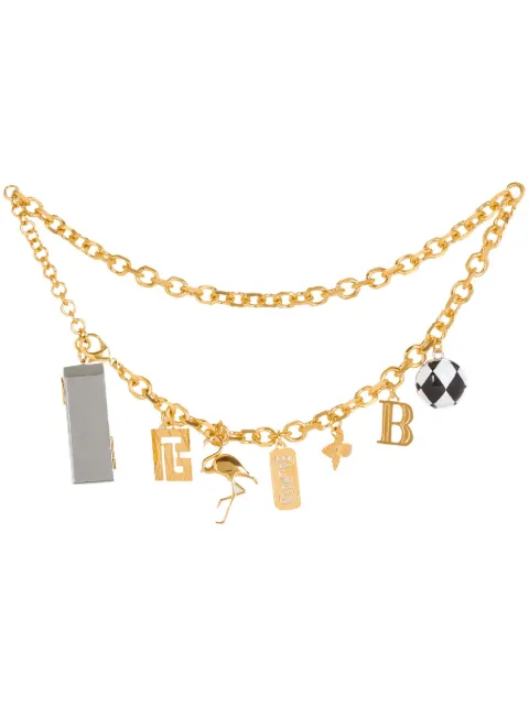 Cheap Balmain Miami charm chain belt Women