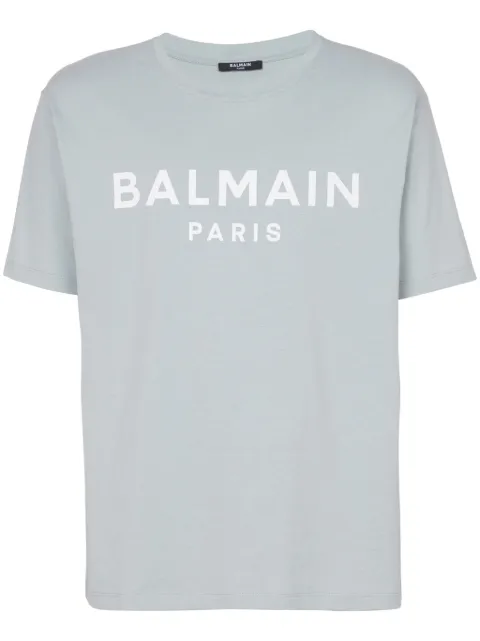 Balmain logo-print cotton T-shirt