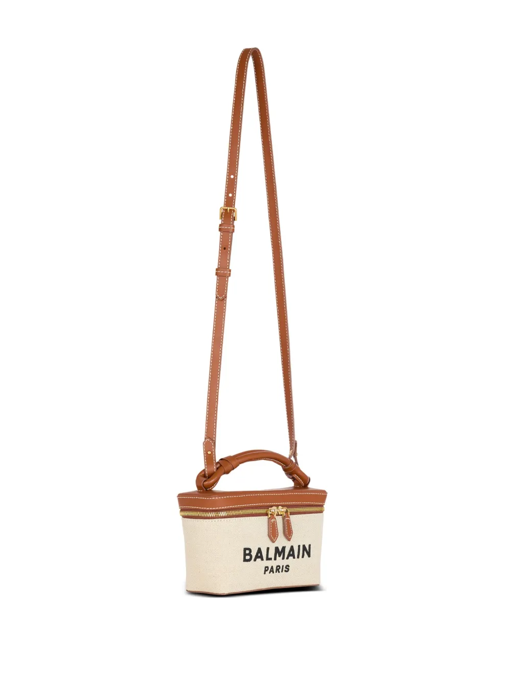 BALMAIN B-ARMY CANVAS TOTE BAG